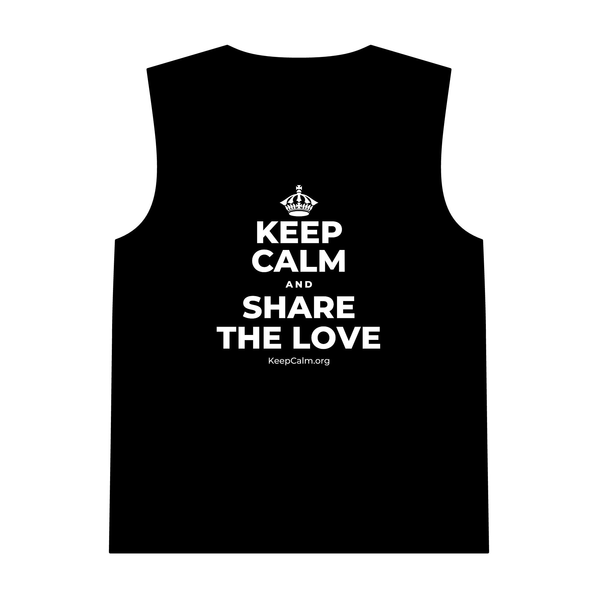 KEEP CALM AND SHARE THE LOVE Tank Top