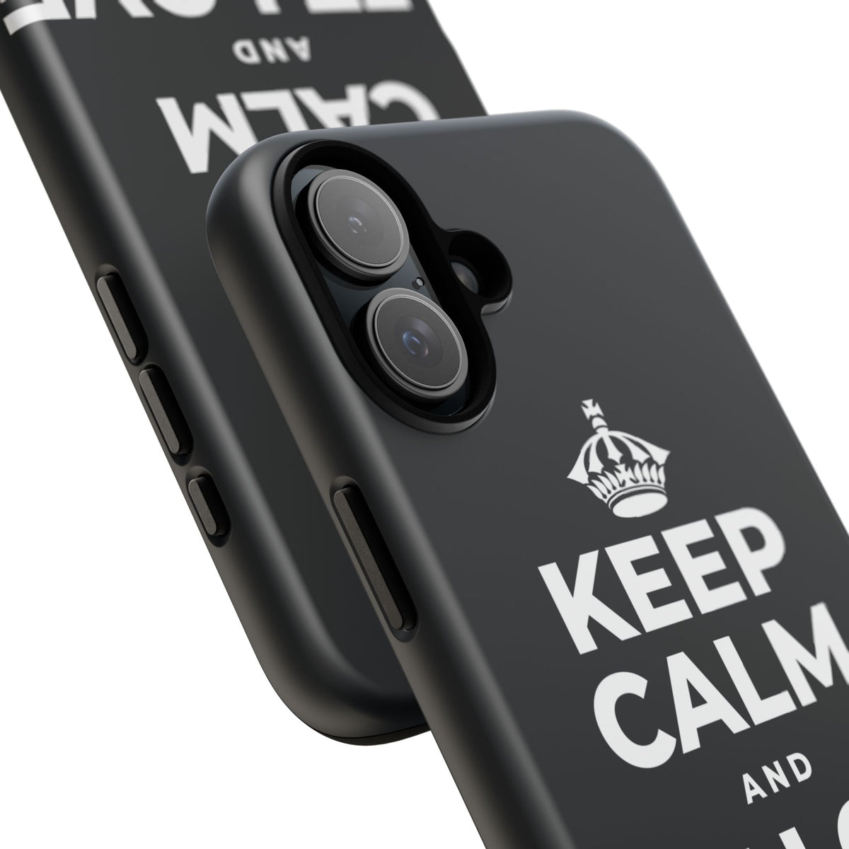 KEEP CALM AND LET LOVE FLOW Phone Case (Dark)