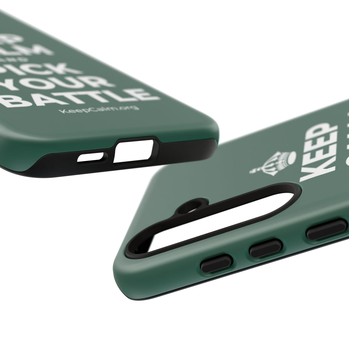KEEP CALM AND PICK YOUR BATTLE Phone Case