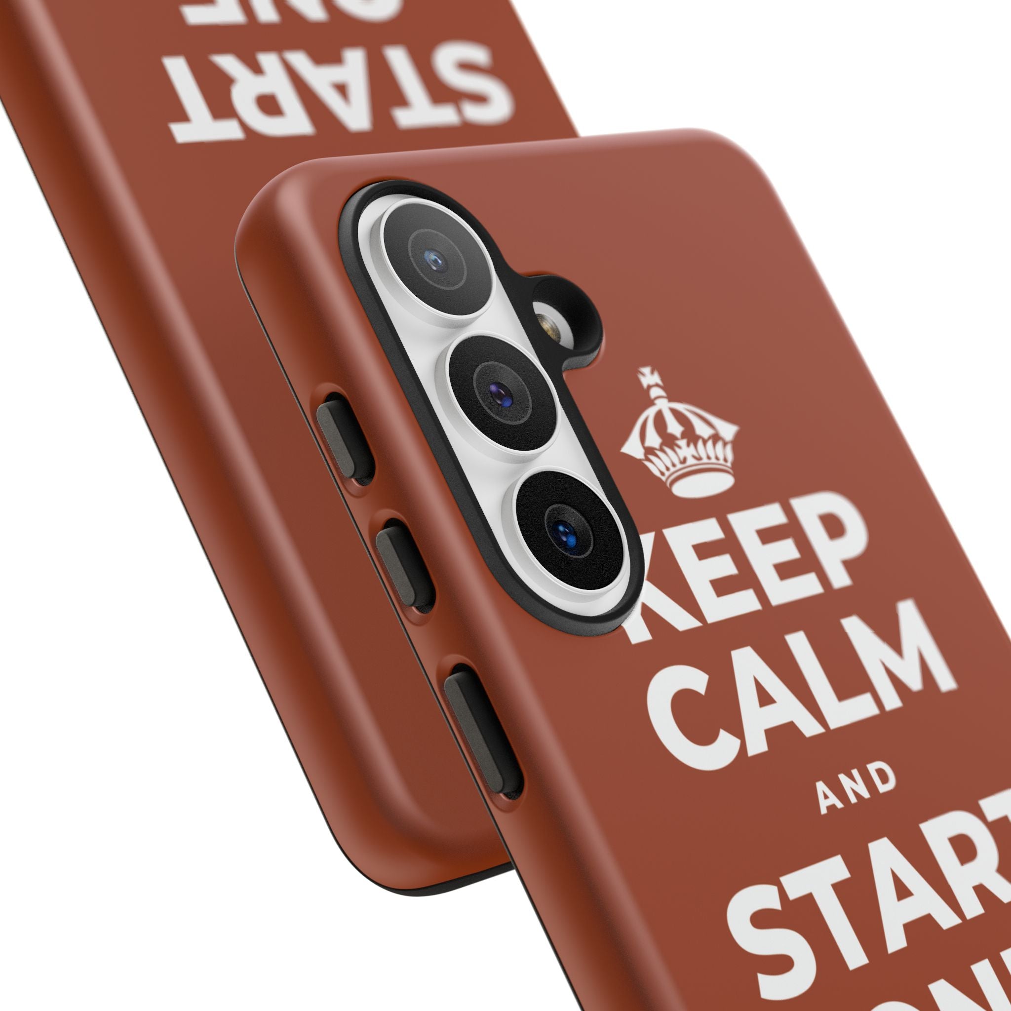 KEEP CALM AND START ONE FRESH PAGE Phone Case