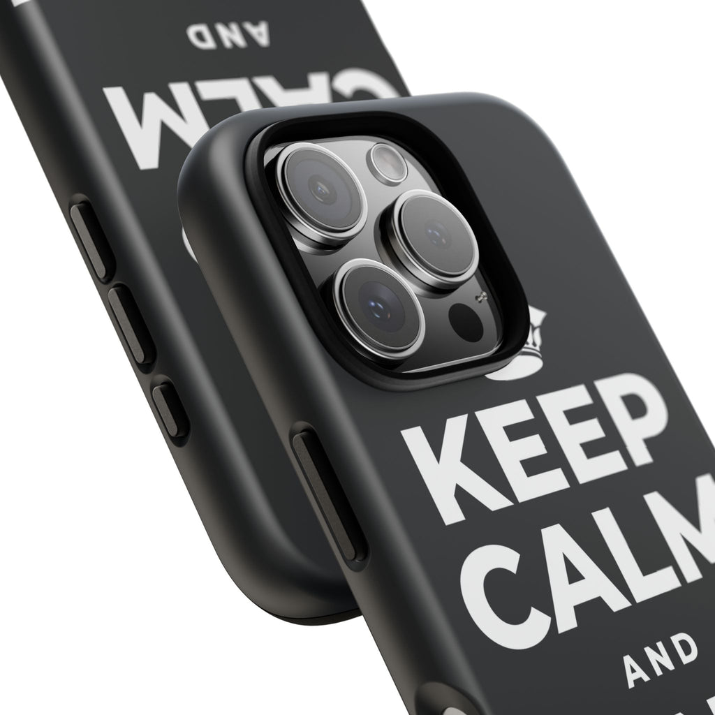 KEEP CALM AND DANCE IT OUT Phone Case (Dark)