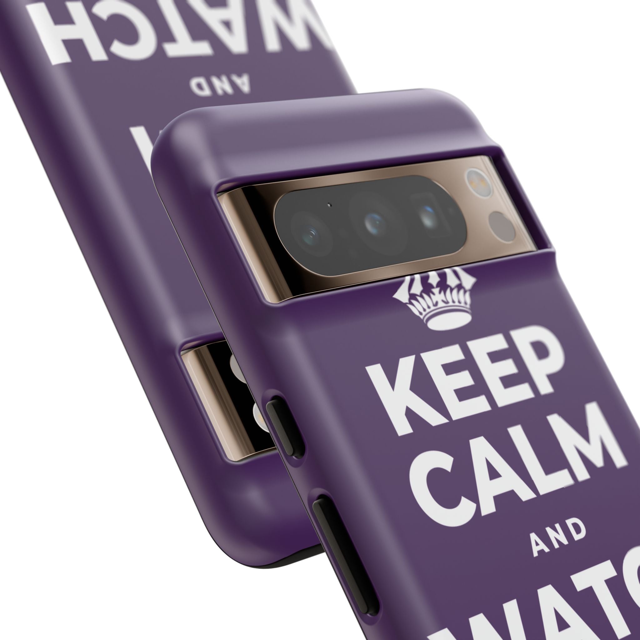 KEEP CALM AND WATCH THE CLOUDS Phone Case