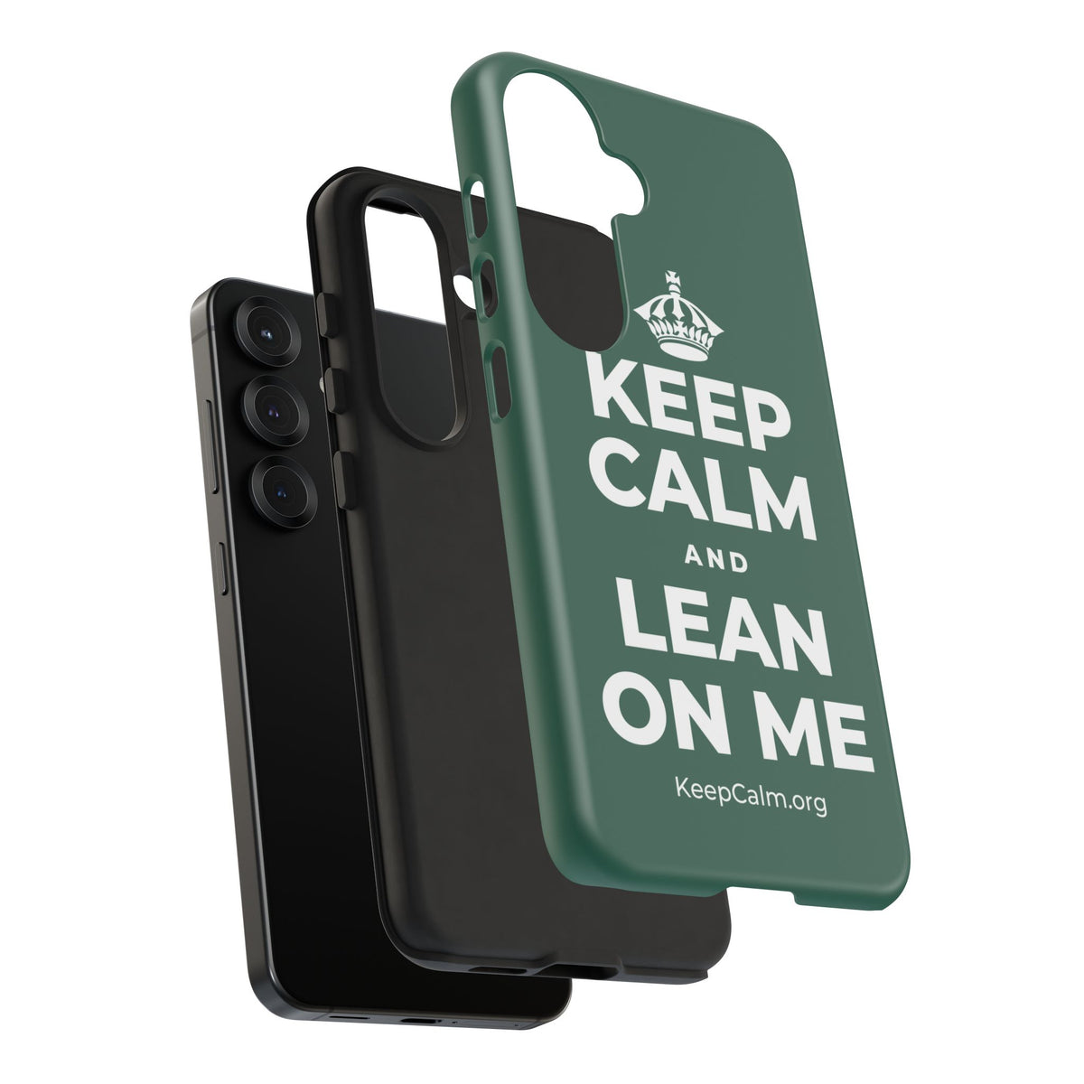 KEEP CALM AND LEAN ON ME Phone Case