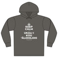 KEEP CALM A UKALI I KOU ʻĀLOHILOHI Organic Hoodie Tee