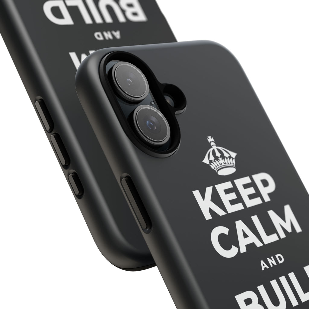 KEEP CALM AND BUILD THE LEGACY Phone Case (Dark)