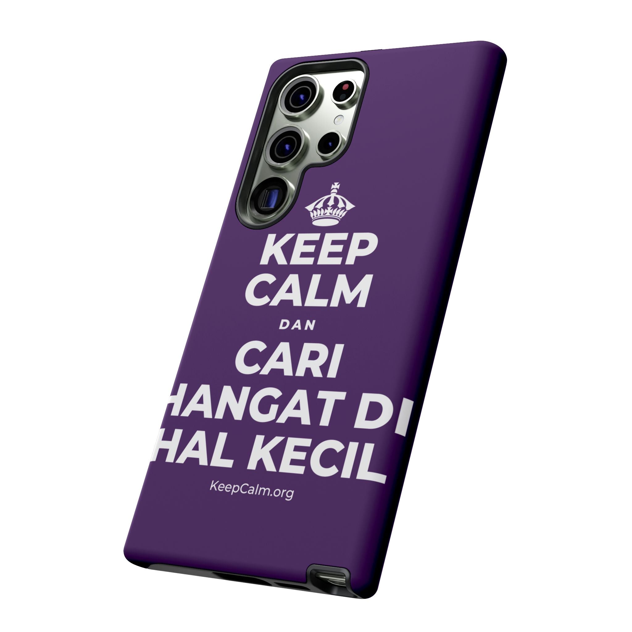KEEP CALM DAN CARI HANGAT DI HAL KECIL Phone Case