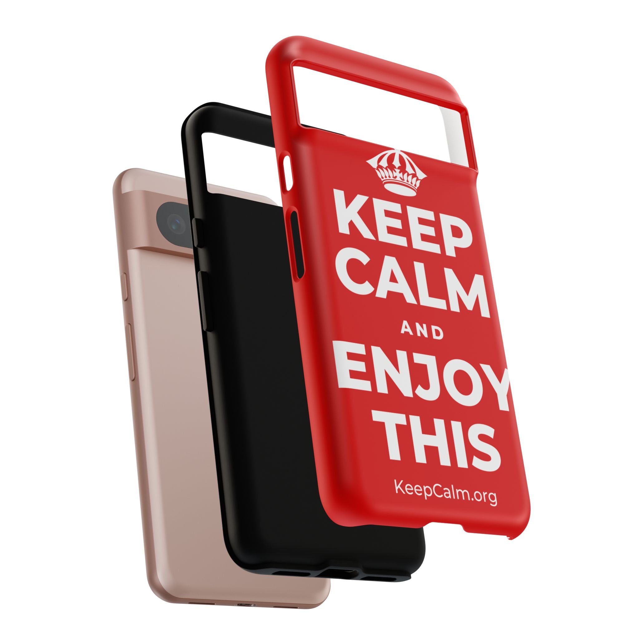 KEEP CALM AND ENJOY THIS Phone Case