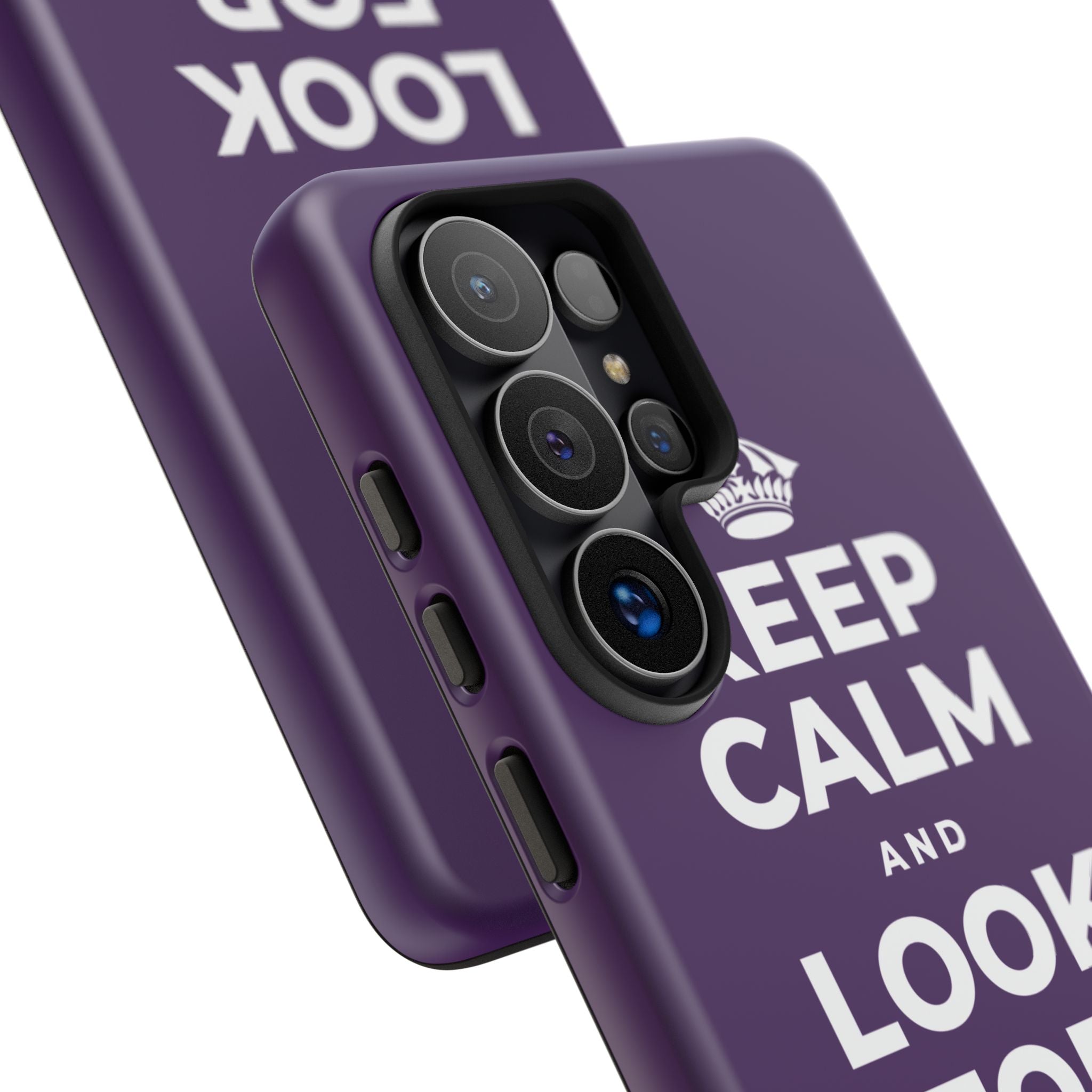 KEEP CALM AND LOOK FOR THE LIGHT Phone Case
