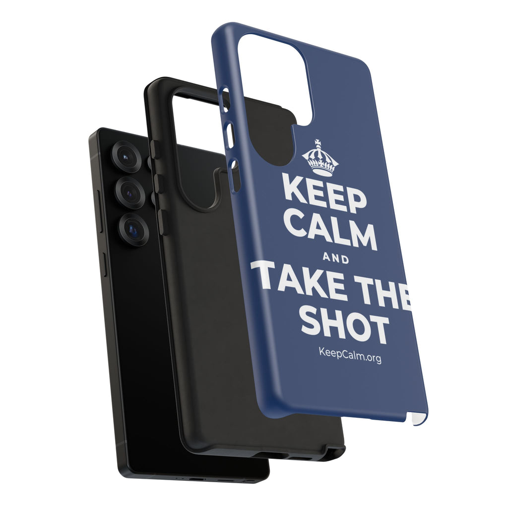 KEEP CALM AND TAKE THE SHOT Phone Case