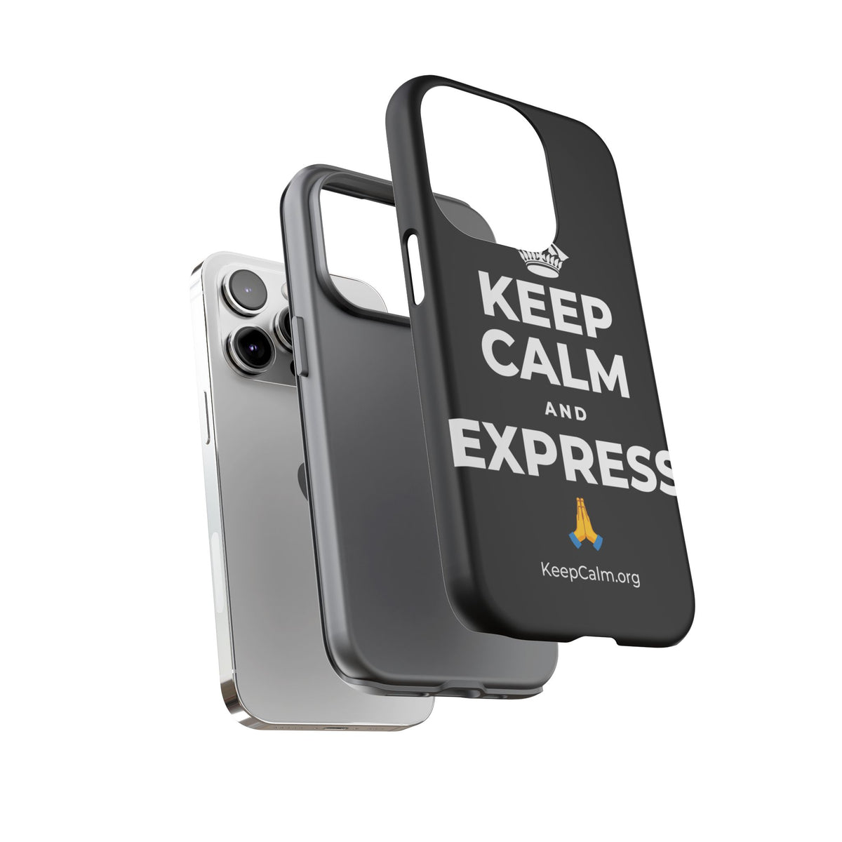 KEEP CALM AND EXPRESS 🙏 Phone Case