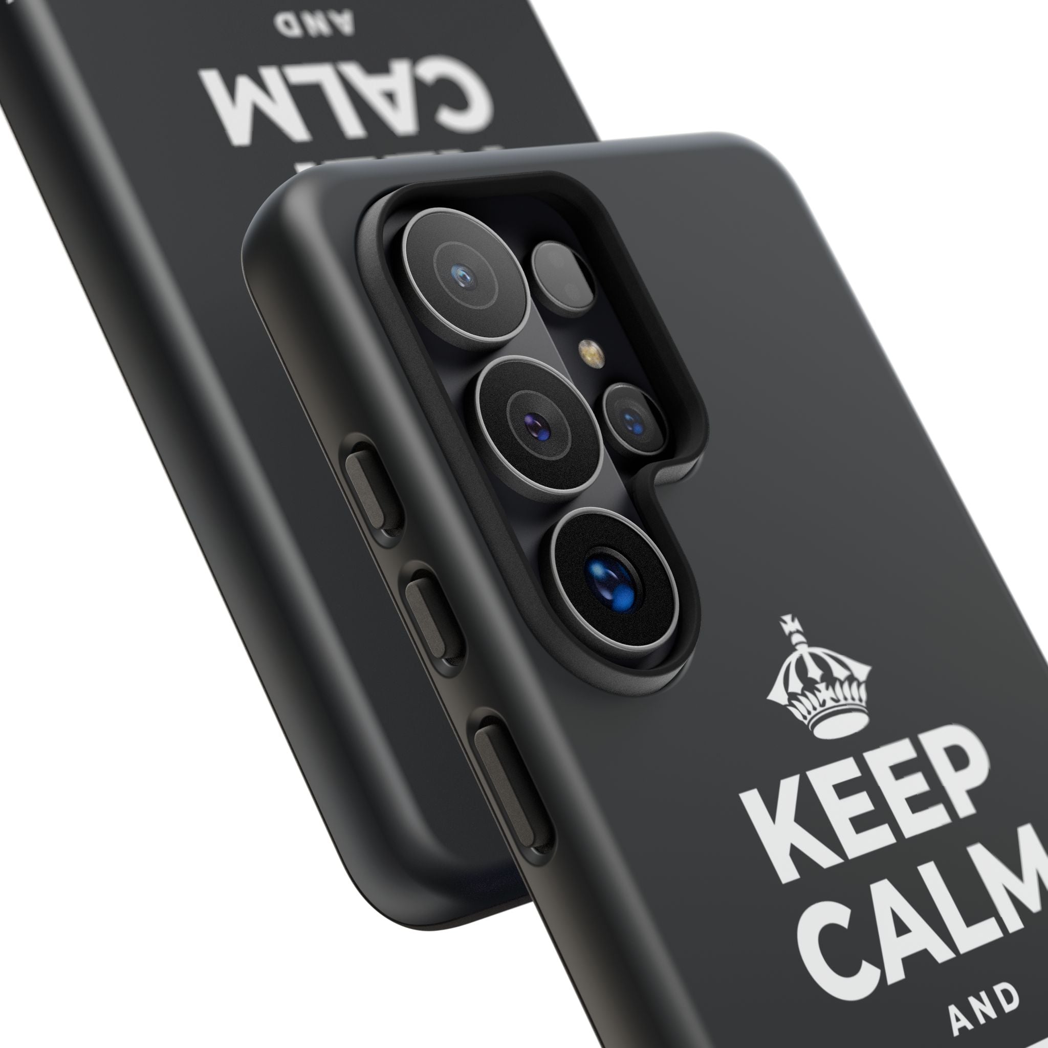 KEEP CALM AND UNCLENCH Phone Case (Dark)