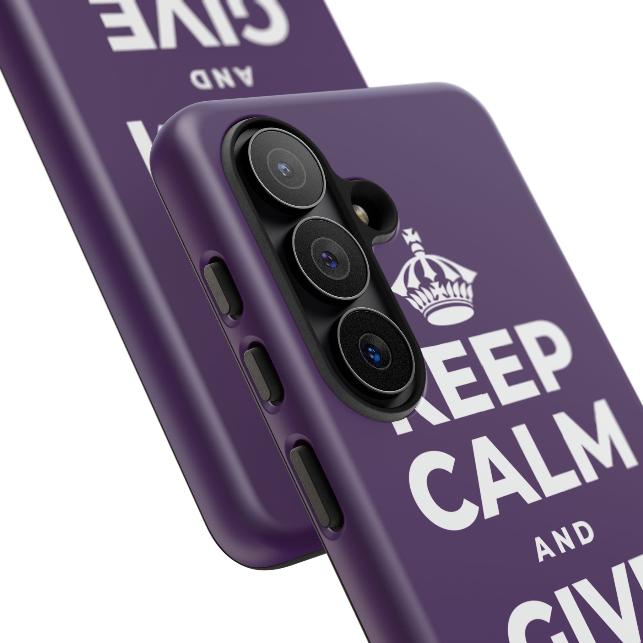 KEEP CALM AND GIVE THANKS DAILY Phone Case