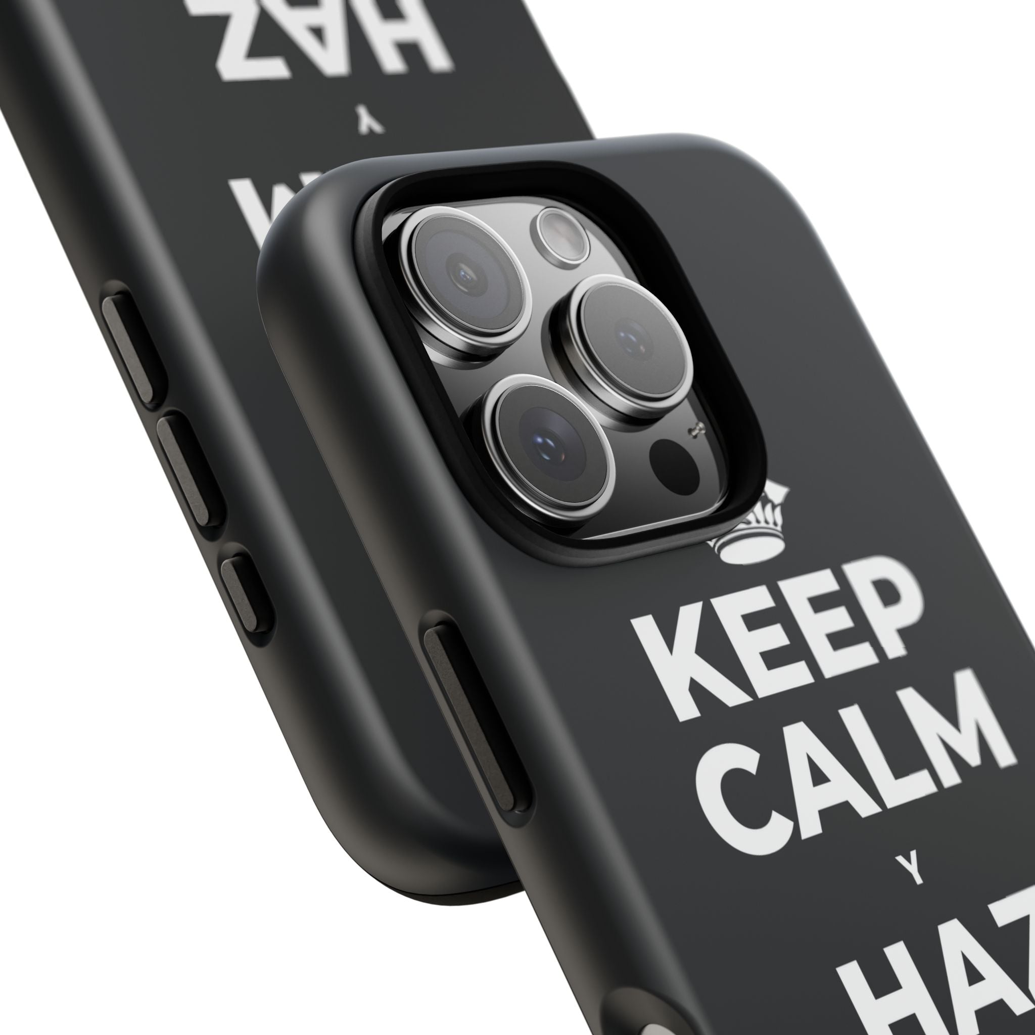 KEEP CALM Y HAZ COSAS DIFÍCILES Phone Case (Dark)