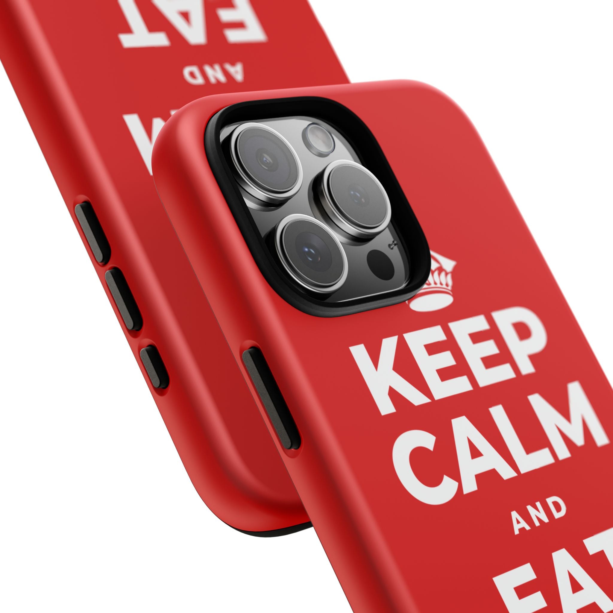 KEEP CALM AND EAT THE SNACK Phone Case