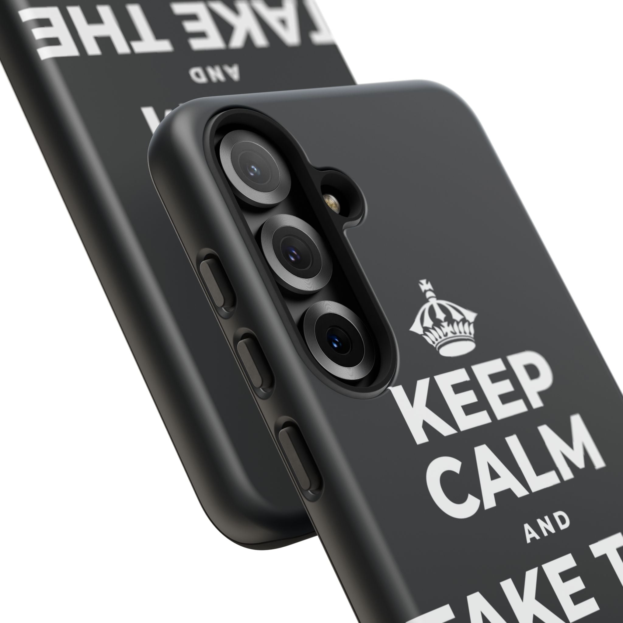 KEEP CALM AND TAKE THE VICTORY LAP Phone Case (Dark)