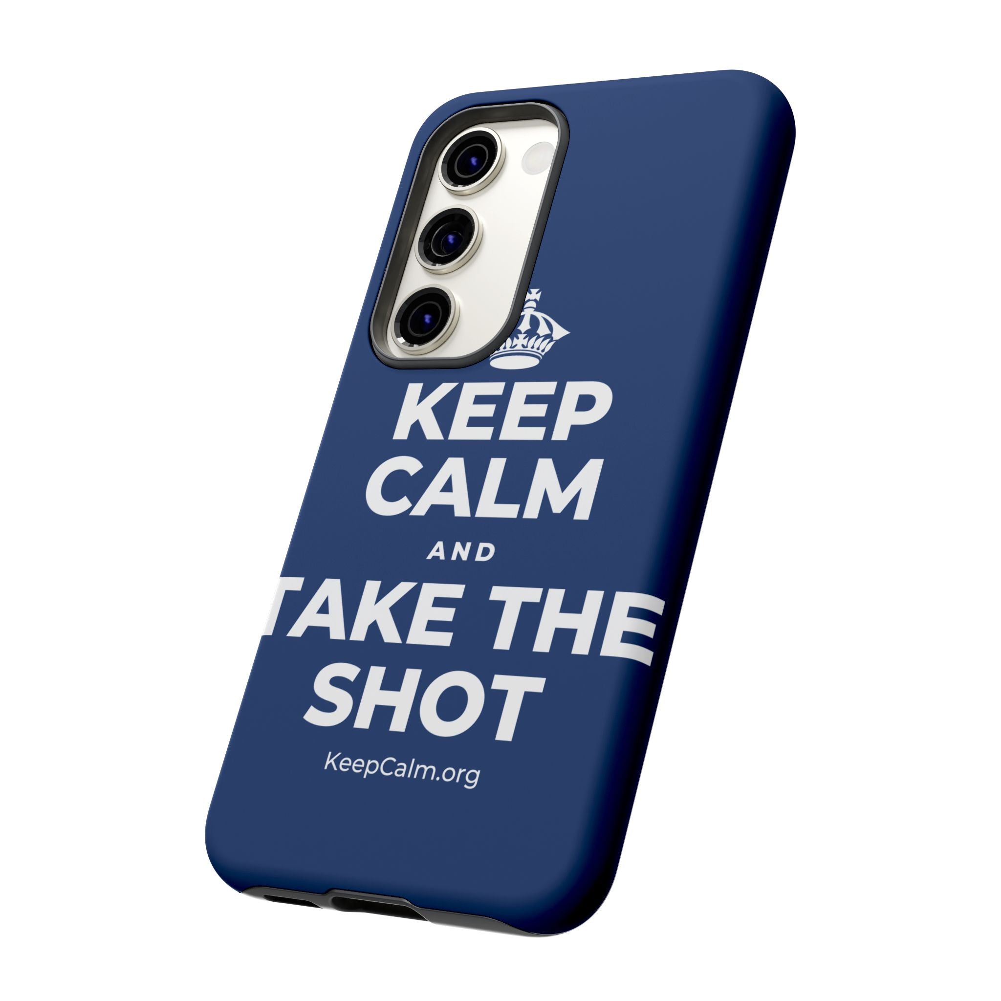 KEEP CALM AND TAKE THE SHOT Phone Case