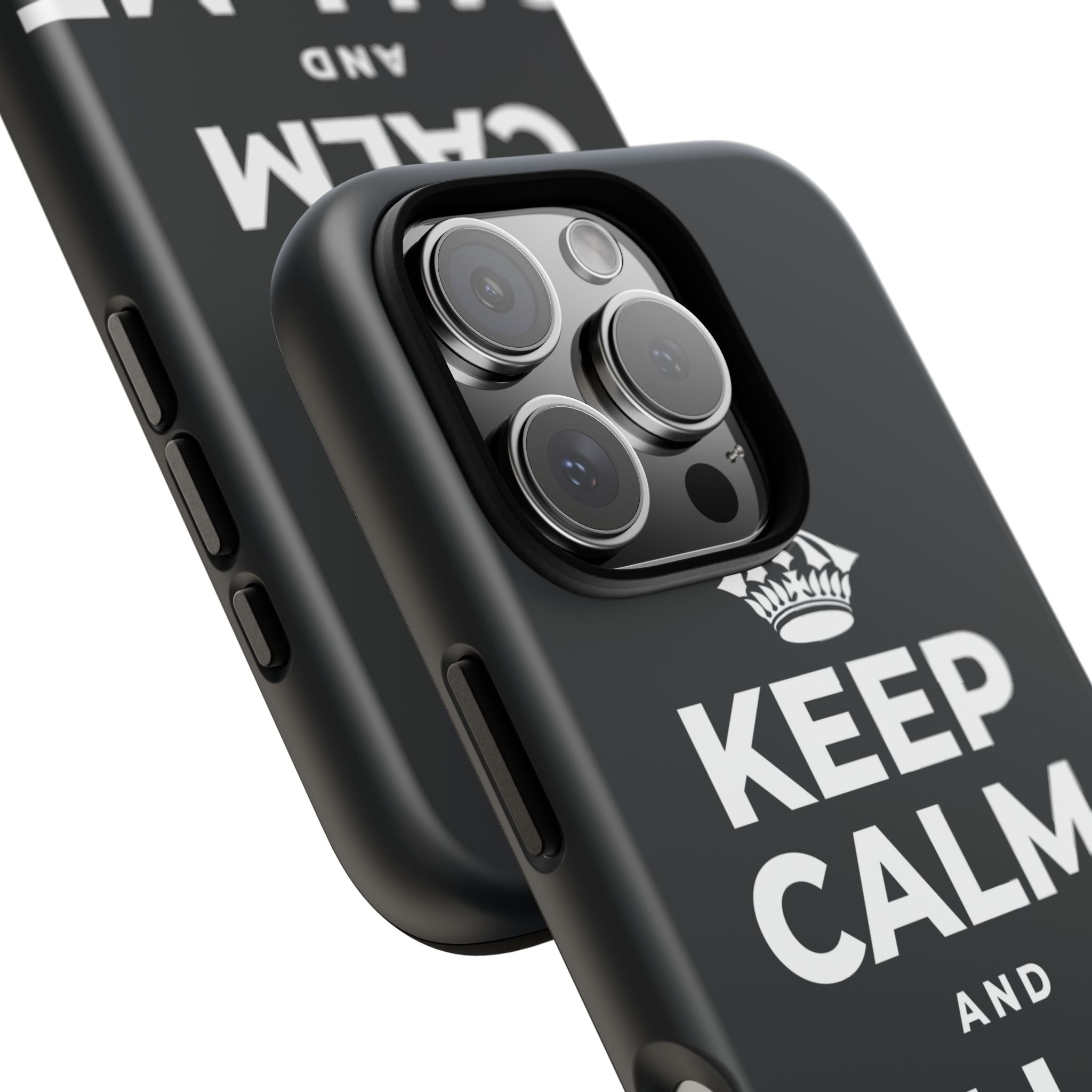 KEEP CALM AND CALL ME BACK Phone Case (Dark)