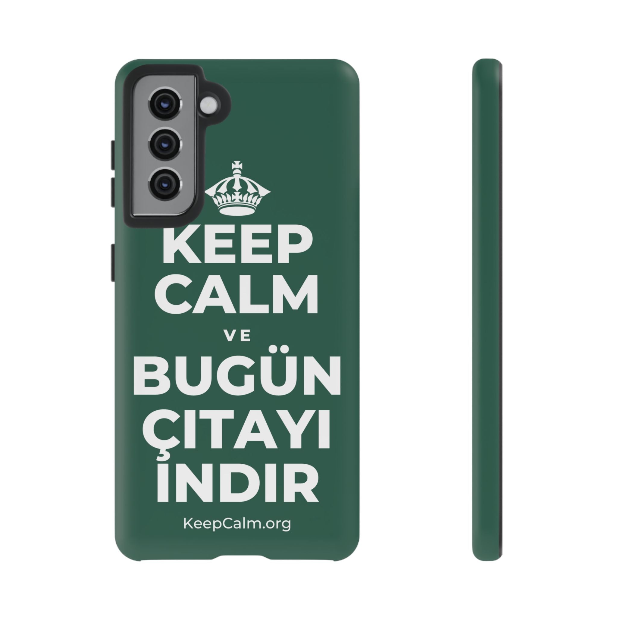 KEEP CALM VE BUGÜN ÇITAYI INDIR Phone Case