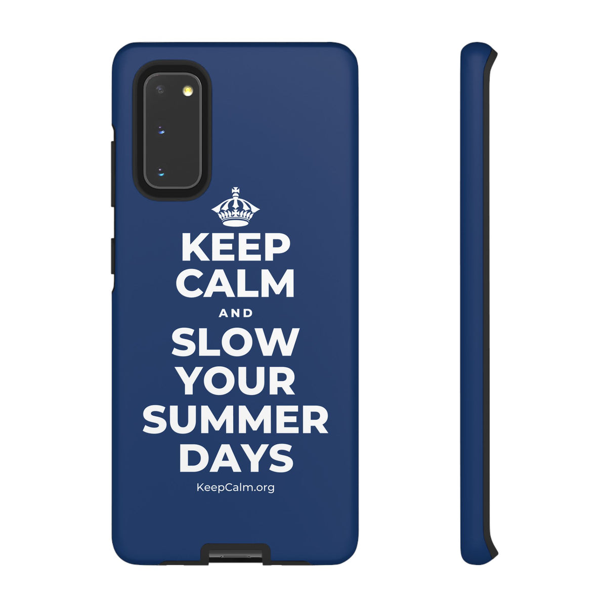 KEEP CALM AND SLOW YOUR SUMMER DAYS Phone Case