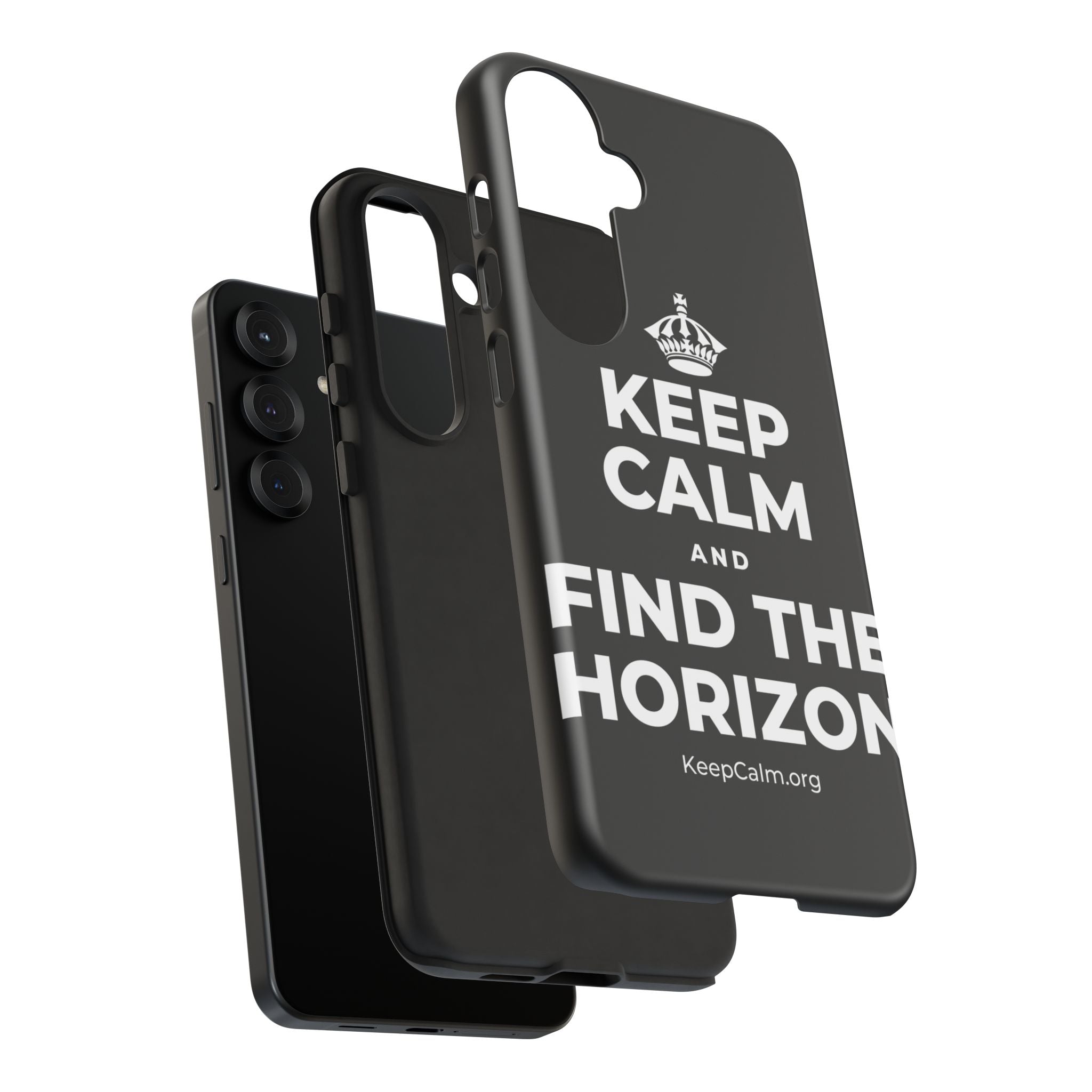 KEEP CALM AND FIND THE HORIZON Phone Case