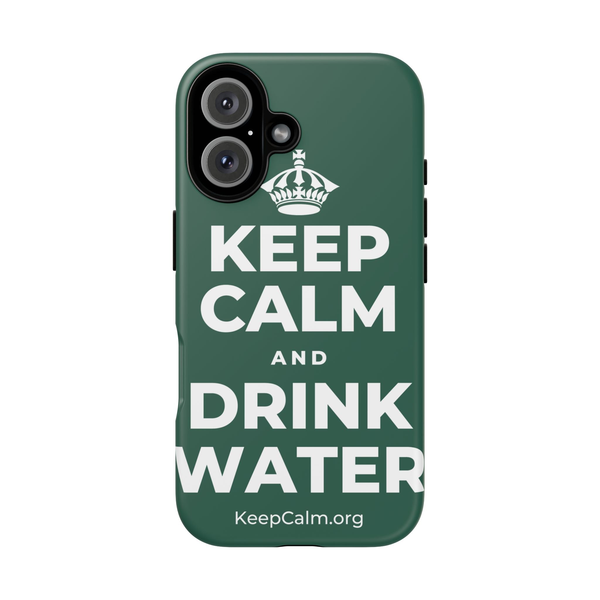 KEEP CALM AND DRINK WATER Phone Case
