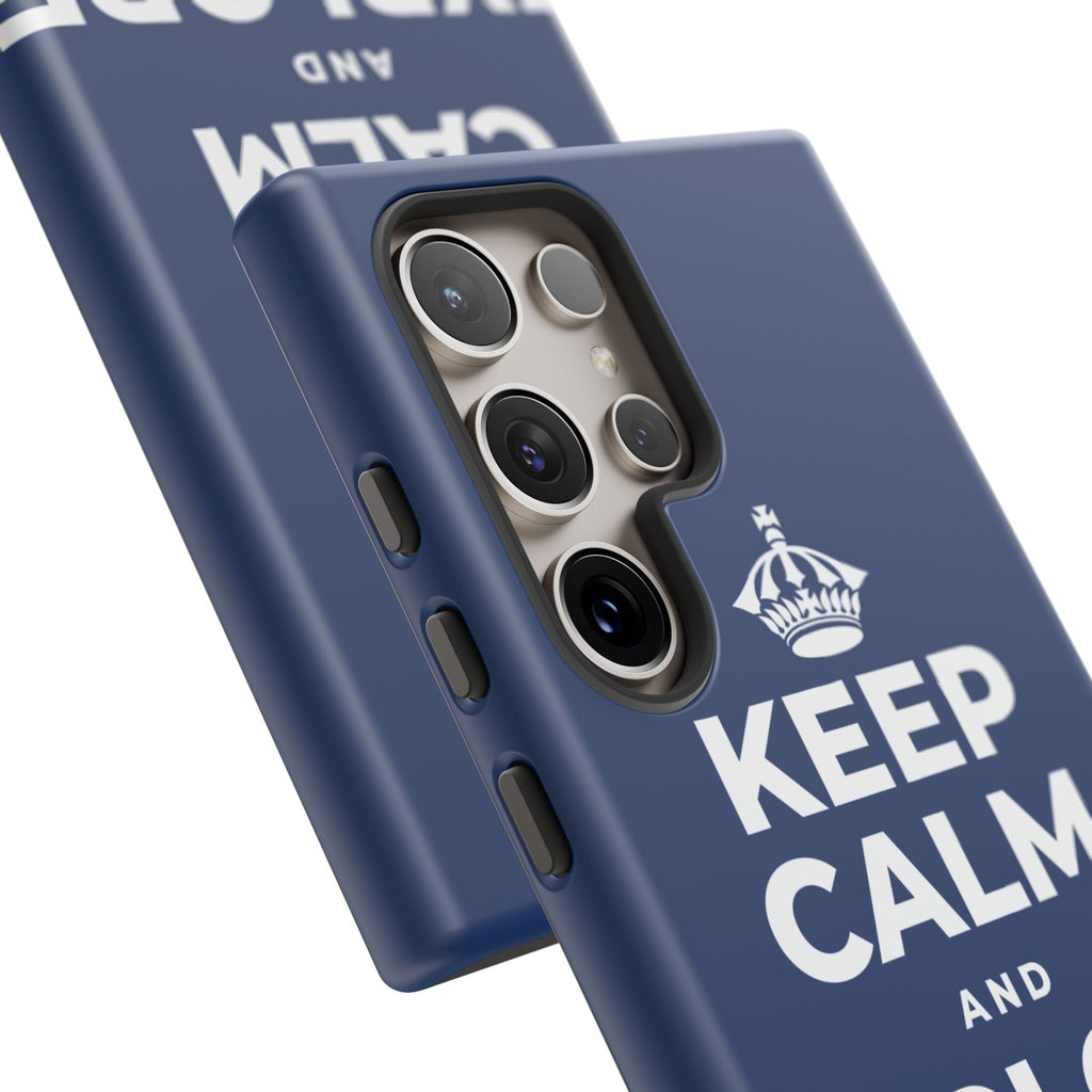 KEEP CALM AND EXPLORE NEARBY Phone Case