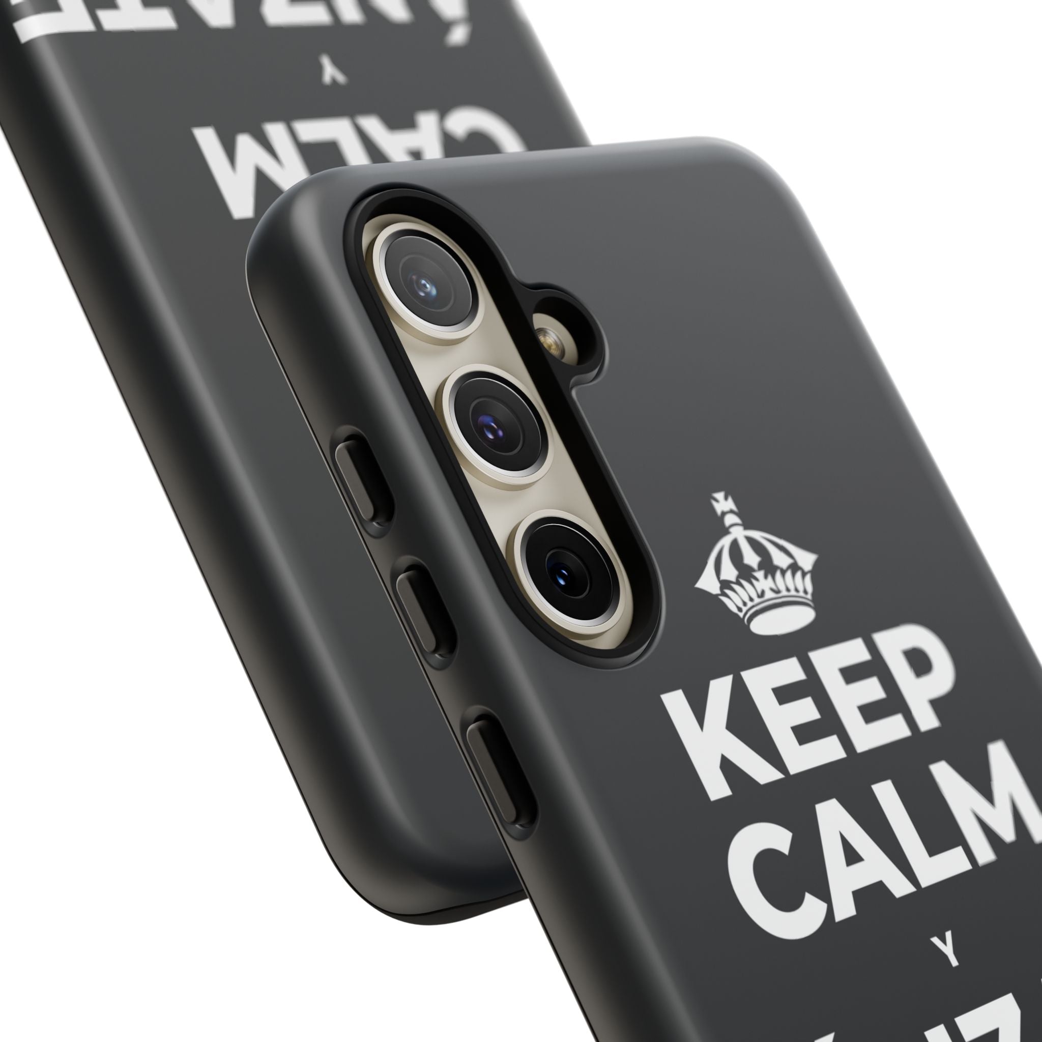 KEEP CALM Y LÁNZATE AL AGUA Phone Case (Dark)
