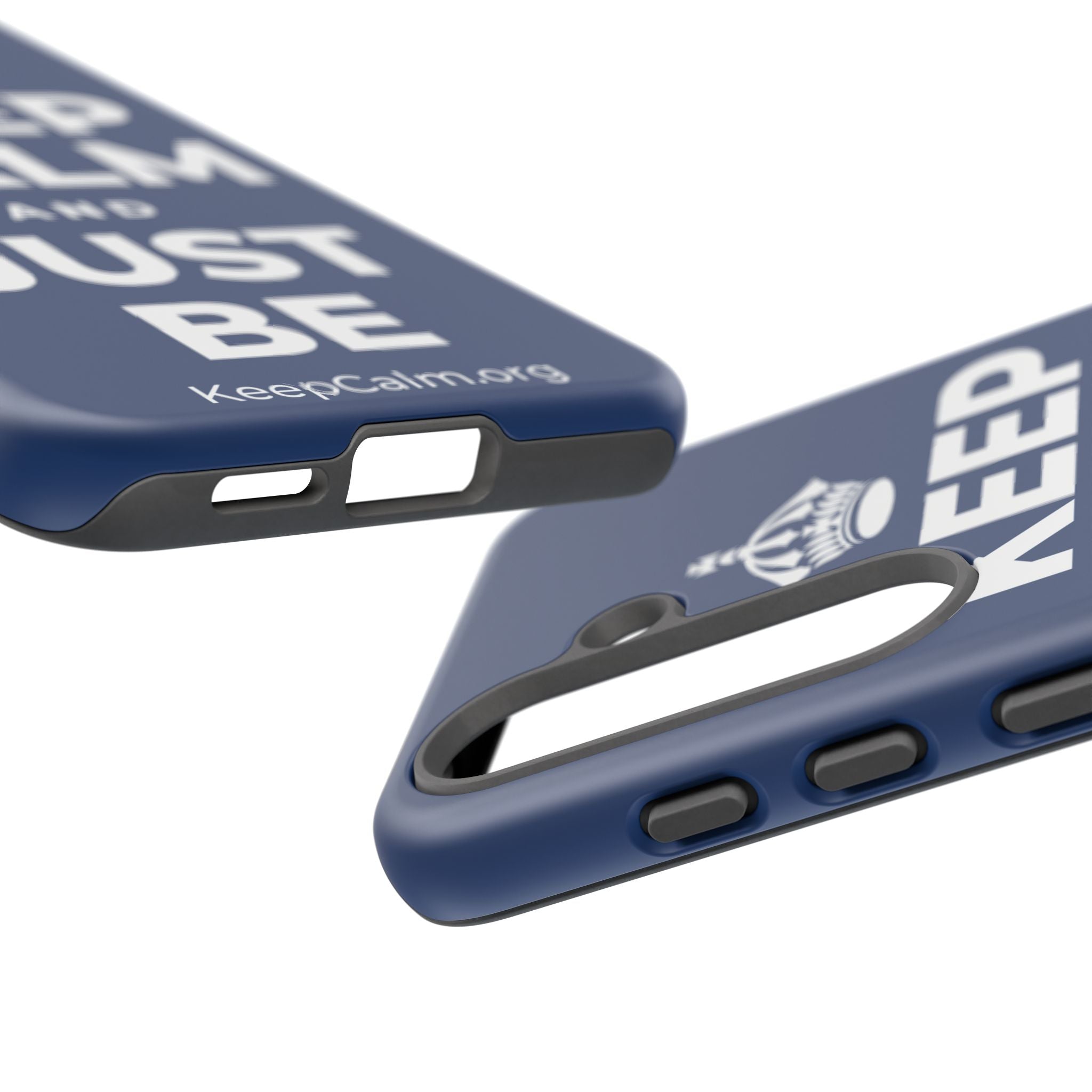 KEEP CALM AND JUST BE Phone Case