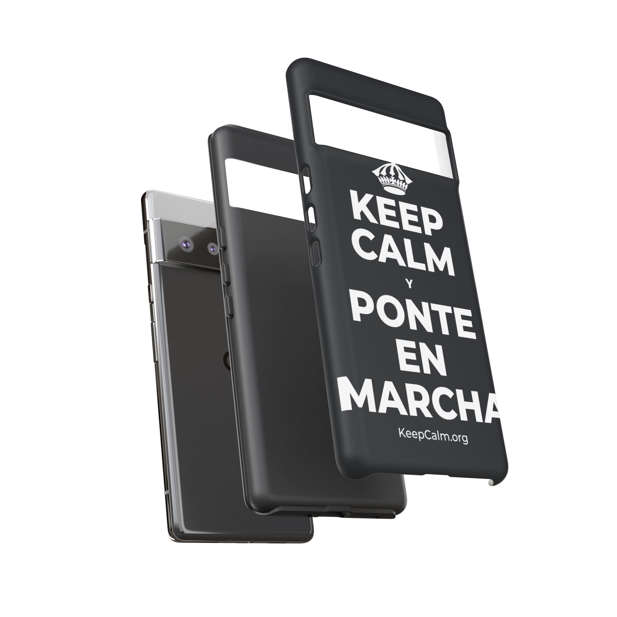 KEEP CALM Y PONTE EN MARCHA Phone Case (Dark)