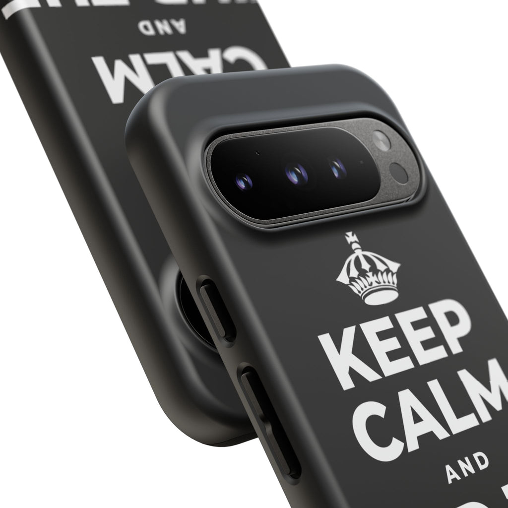 KEEP CALM AND FIND THE HORIZON Phone Case