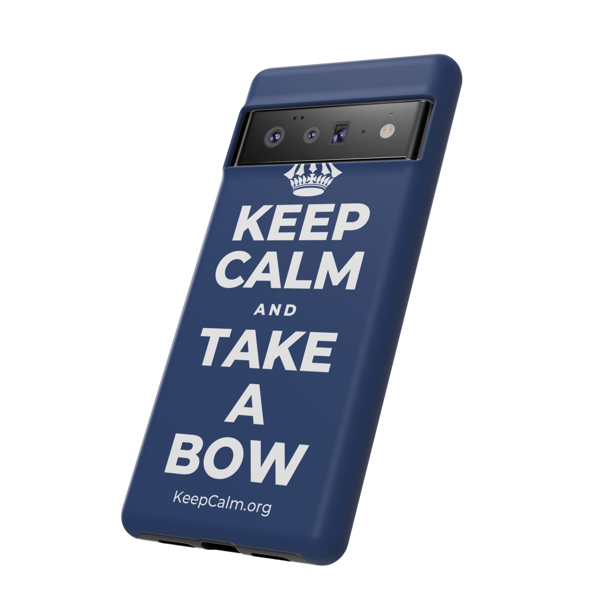 KEEP CALM AND TAKE A BOW Phone Case