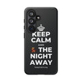 KEEP CALM AND 💃 THE NIGHT AWAY Phone Case (Dark)