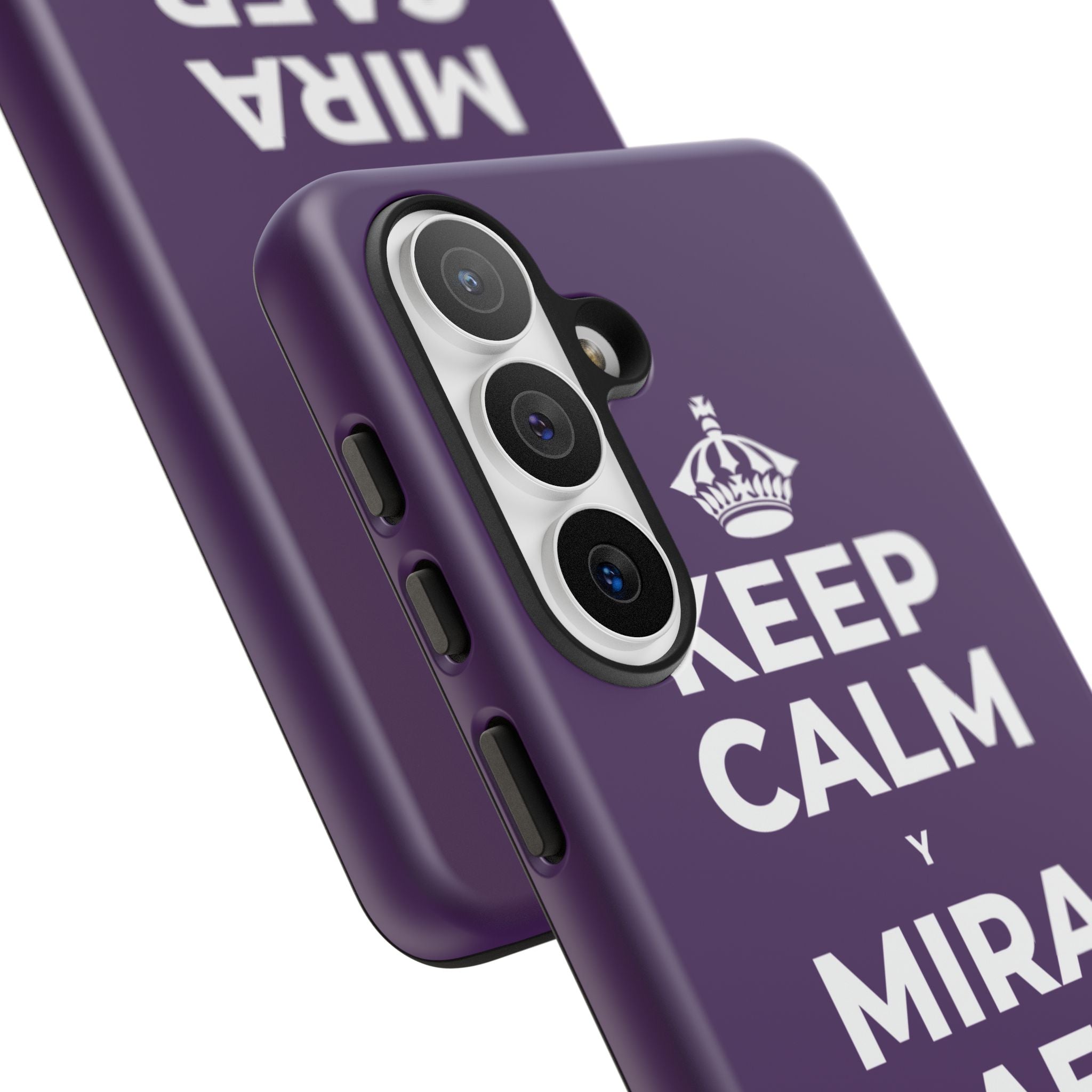 KEEP CALM Y MIRA CAER LA NIEVE Phone Case