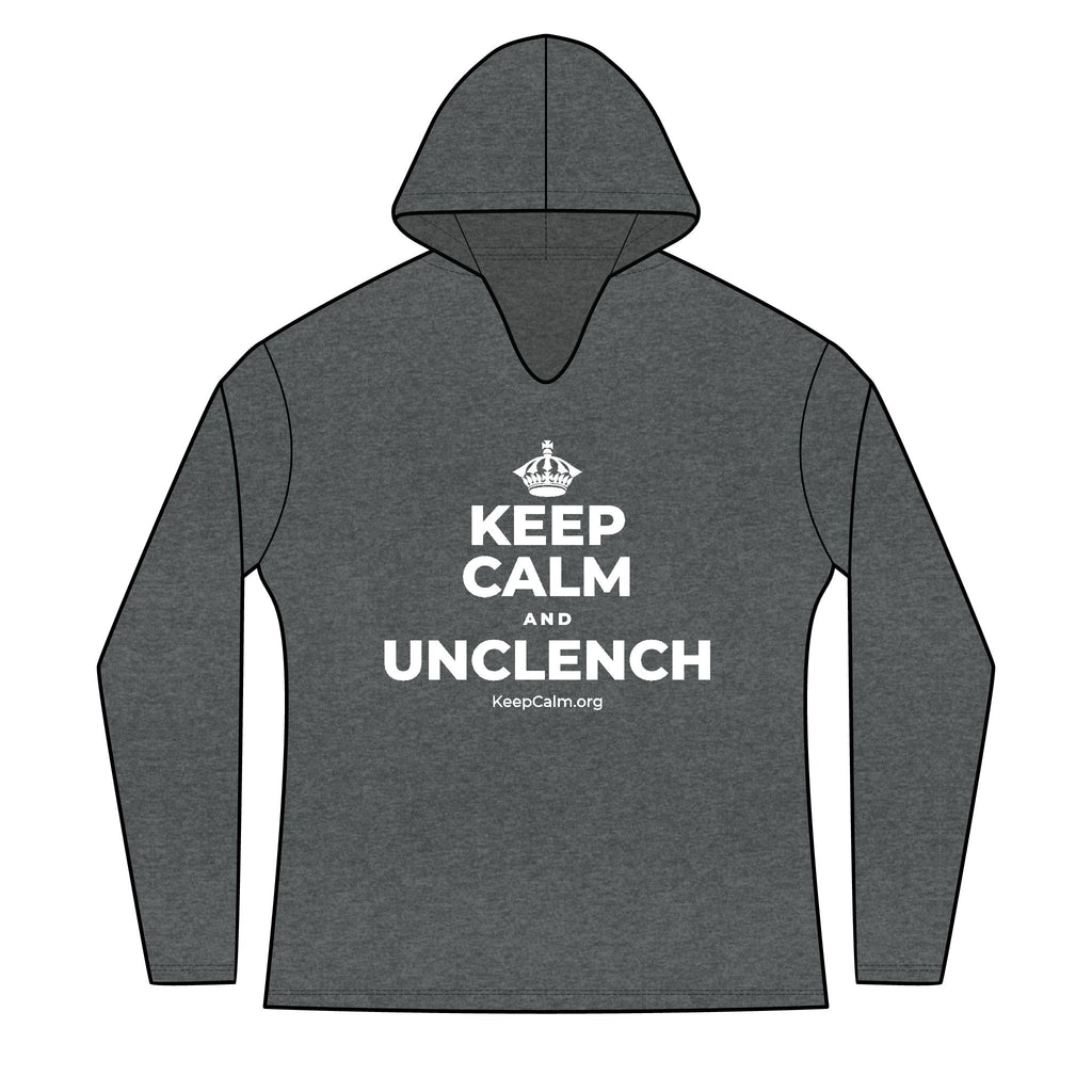 KEEP CALM AND UNCLENCH Women's Long Sleeve Hoodie