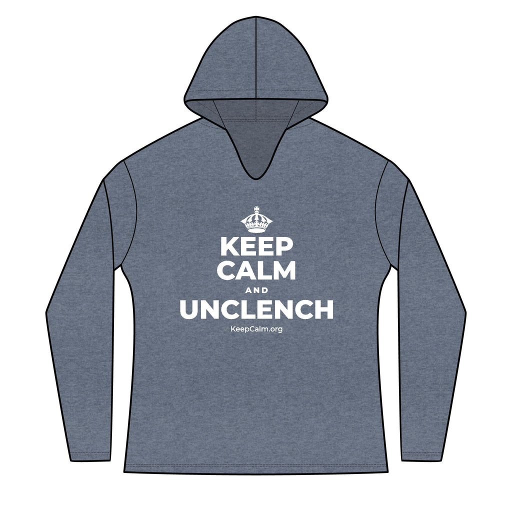 KEEP CALM AND UNCLENCH Women's Long Sleeve Hoodie