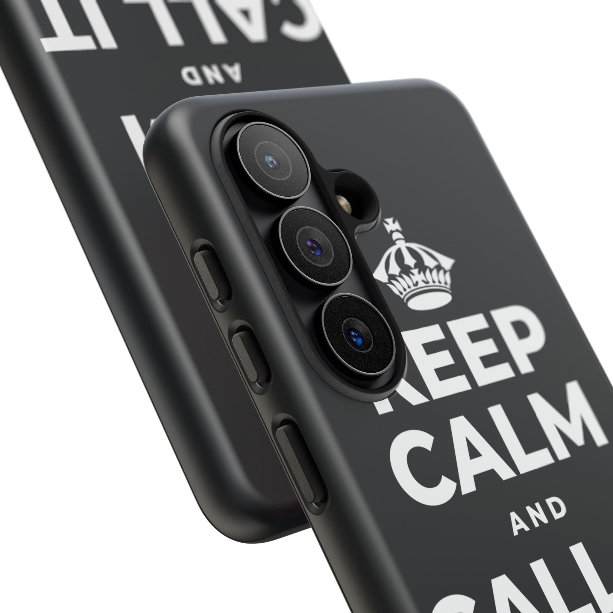 KEEP CALM AND CALL IT A DAY, KINDLY Phone Case (Dark)