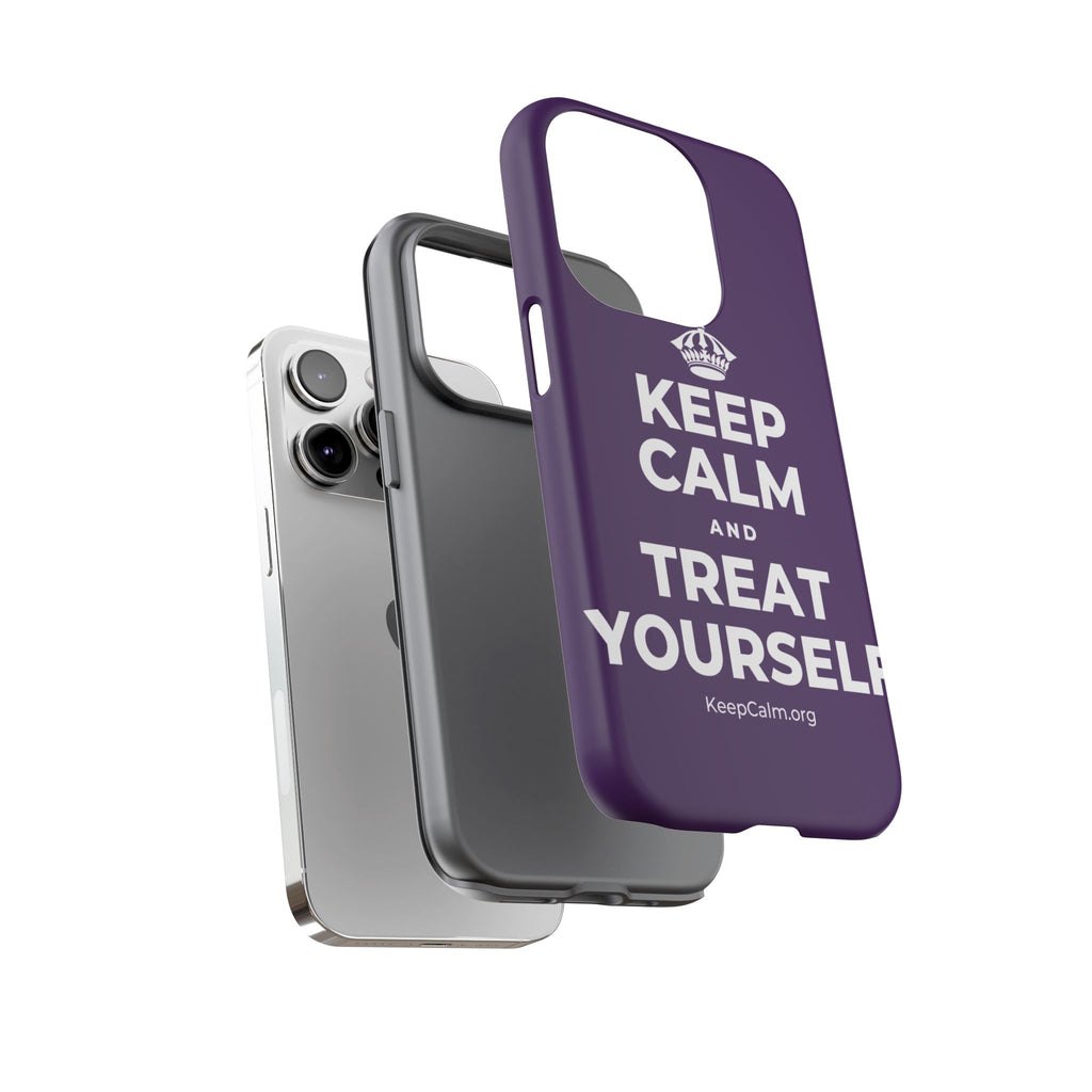 KEEP CALM AND TREAT YOURSELF Phone Case