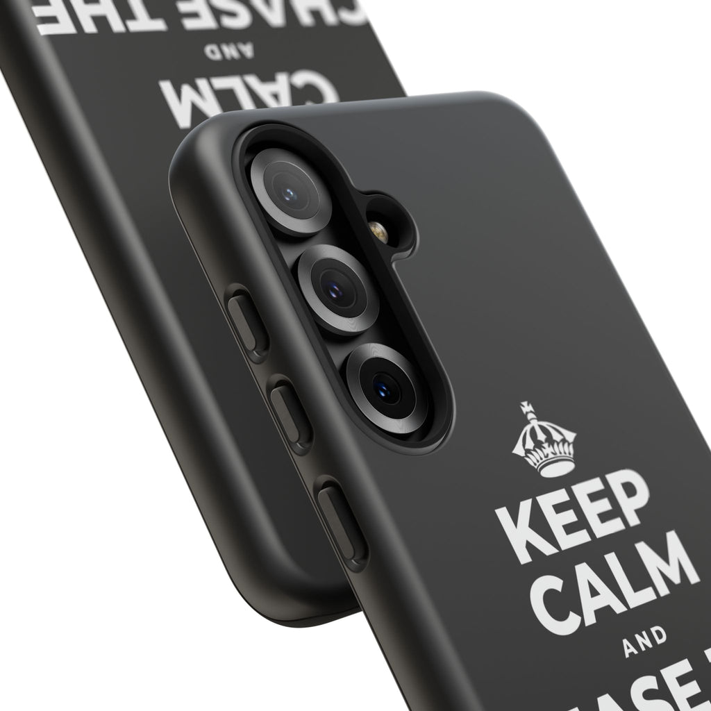KEEP CALM AND CHASE THE MOONLIGHT Phone Case