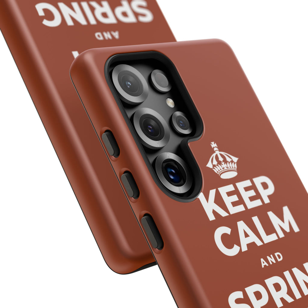 KEEP CALM AND SPRING FORWARD GENTLY Phone Case