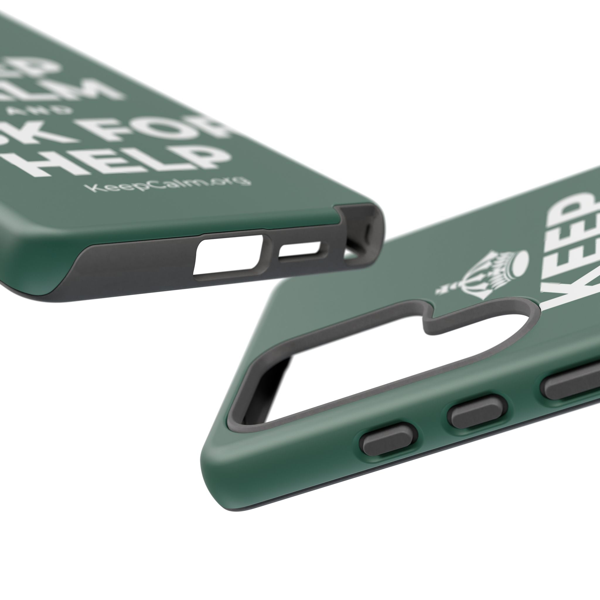 KEEP CALM AND ASK FOR HELP Phone Case