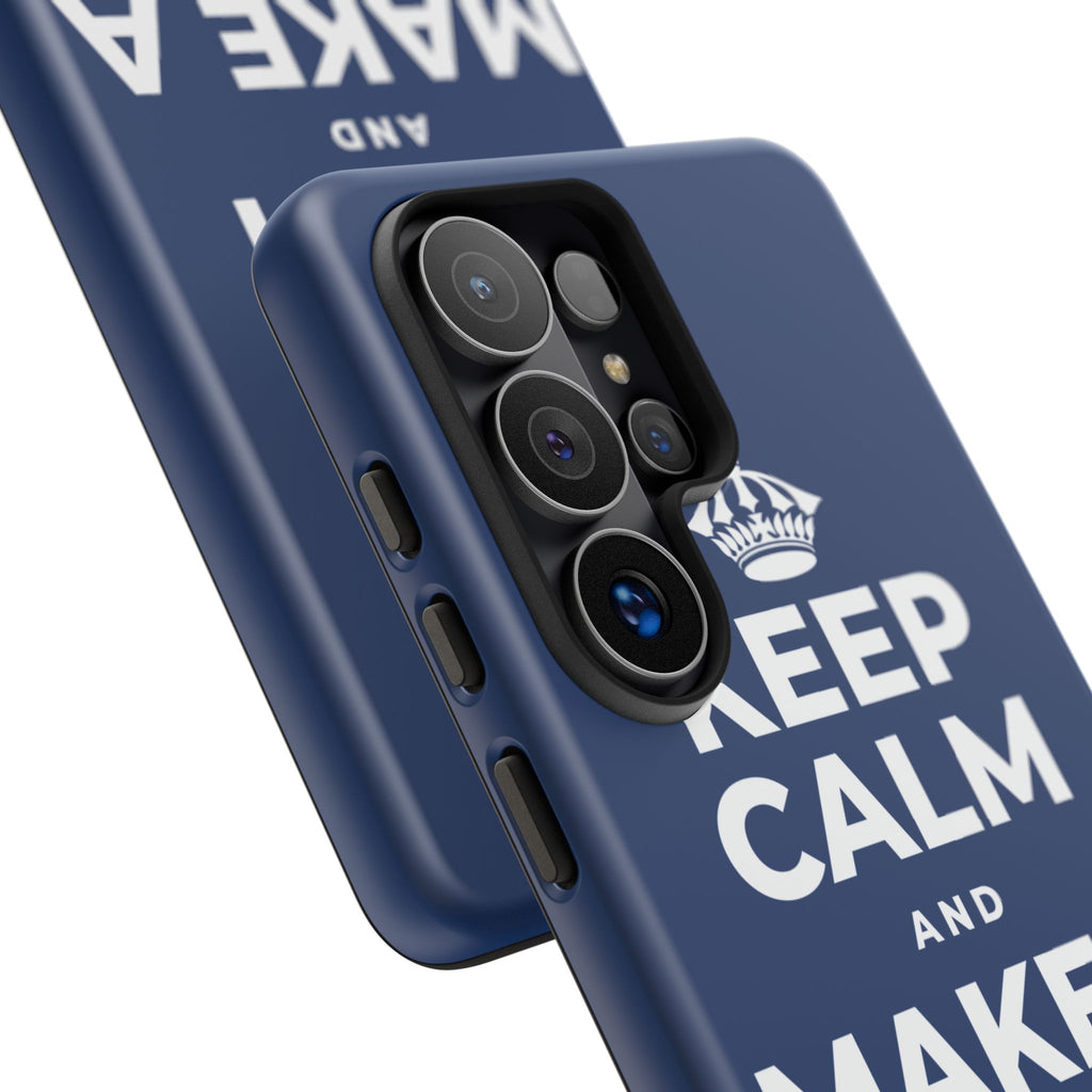 KEEP CALM AND MAKE A WARM MEMORY Phone Case