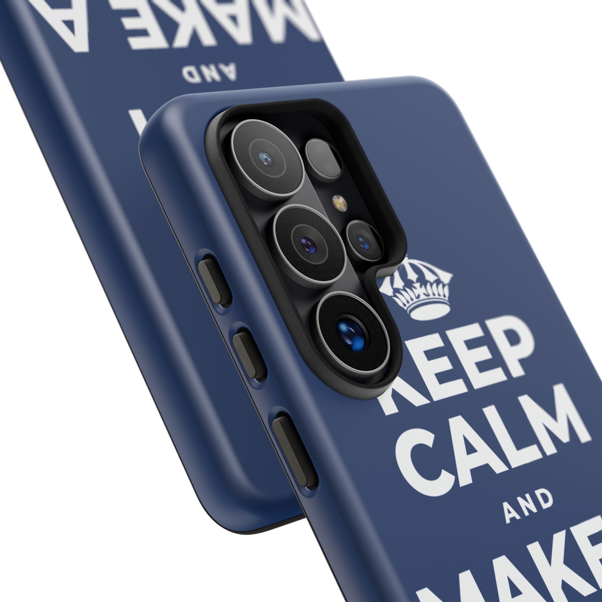 KEEP CALM AND MAKE A WARM MEMORY Phone Case