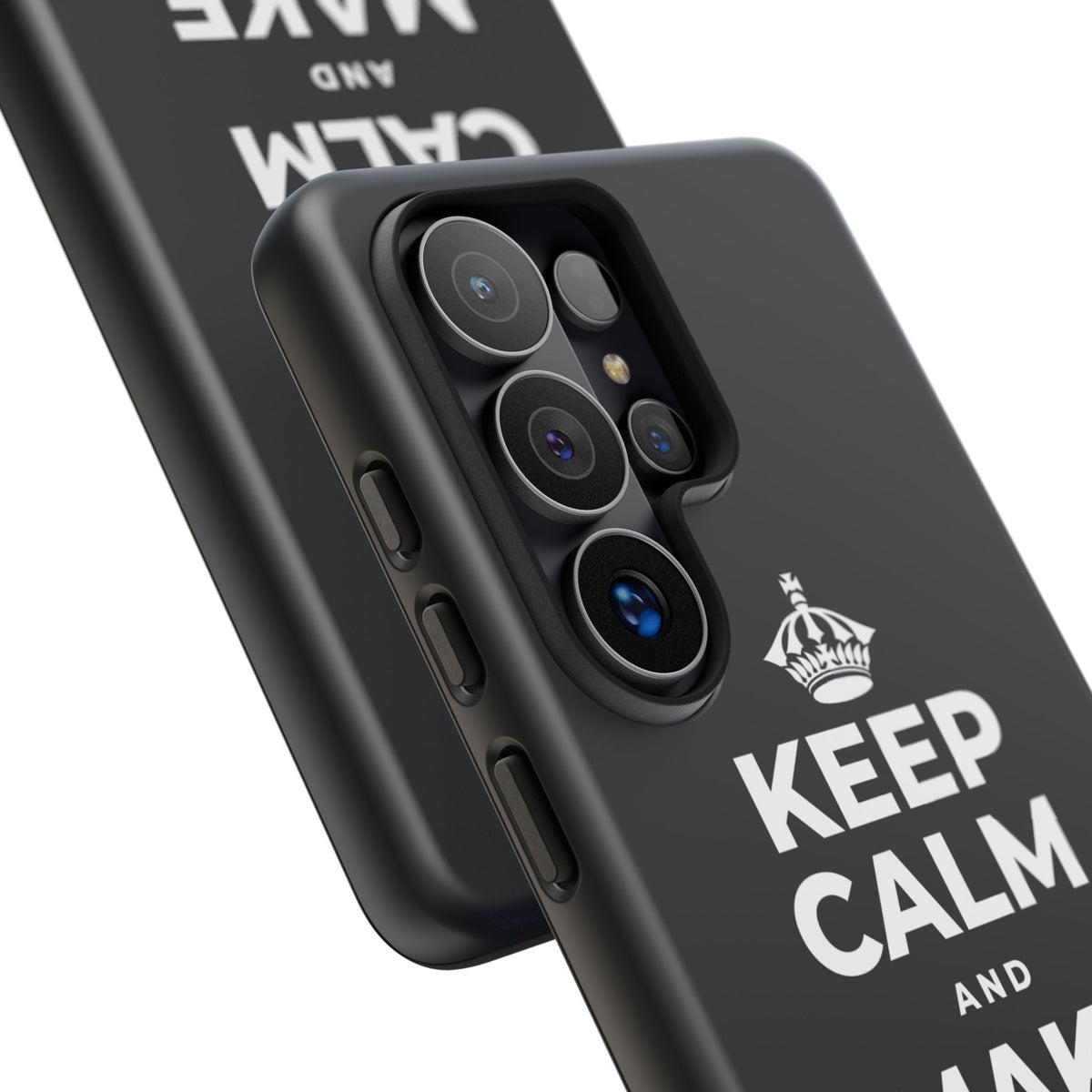 KEEP CALM AND MAKE MEMORIES Phone Case (Dark)