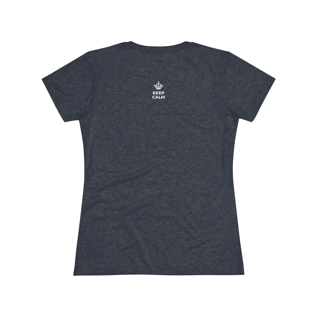 KEEP CALM AND TRUST THE MORNING Women's Tri-Blend Tee