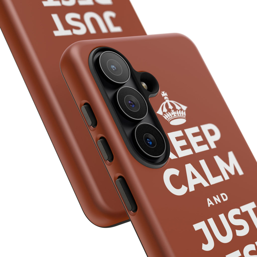 KEEP CALM AND JUST REST, THAT COUNTS Phone Case