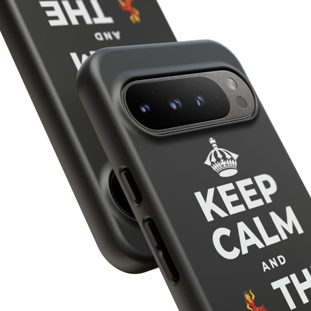 KEEP CALM AND 💃 THE NIGHT AWAY Phone Case