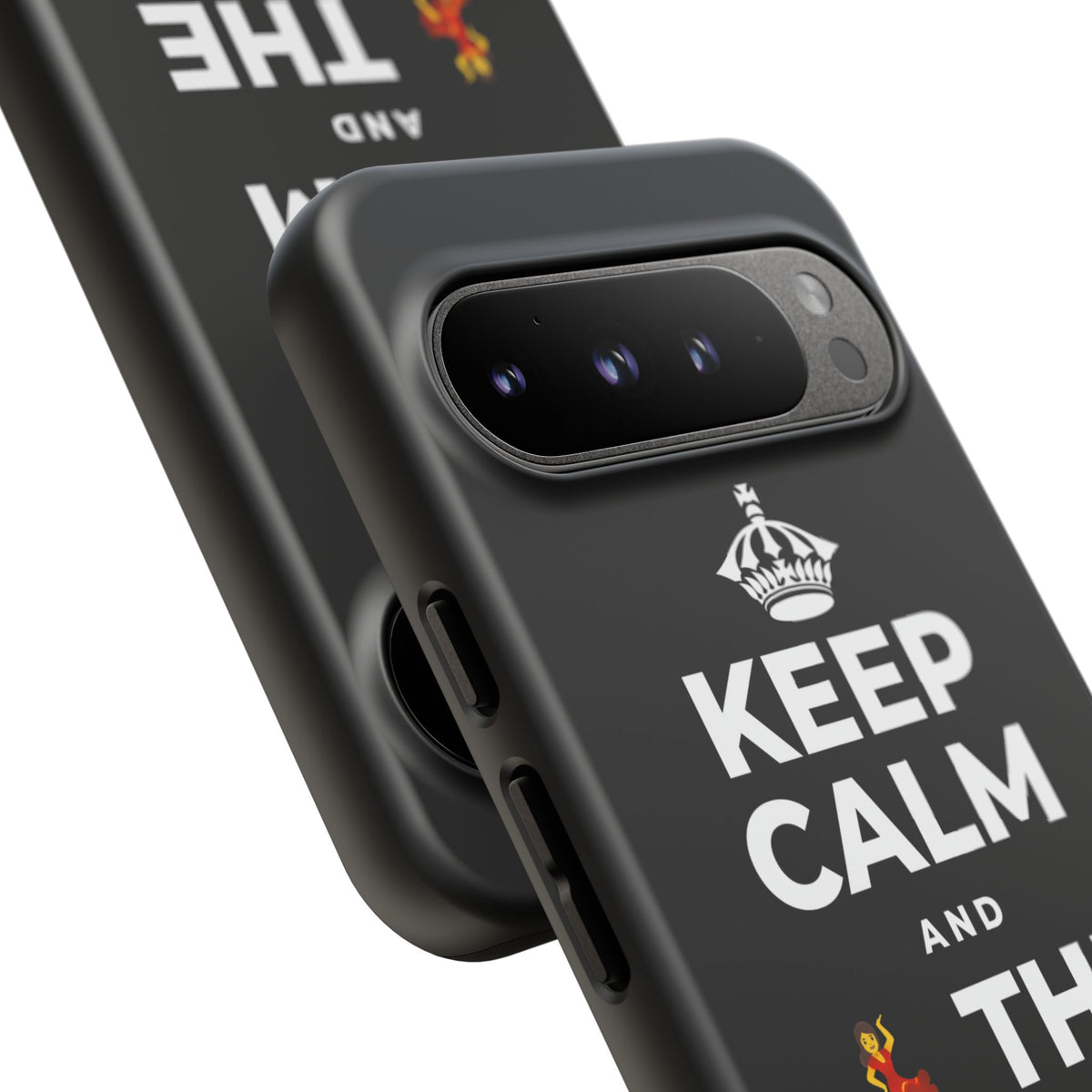 KEEP CALM AND 💃 THE NIGHT AWAY Phone Case