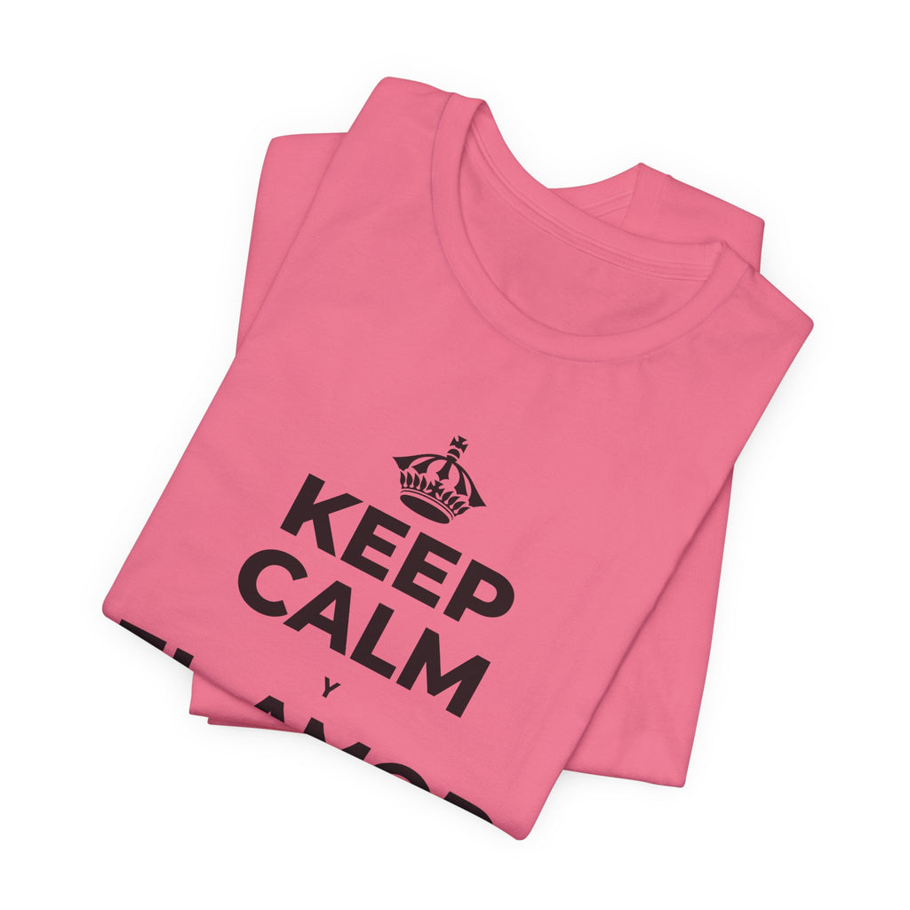 KEEP CALM Y EL AMOR PROPIO CUENTA T-Shirt (Military Green–Autumn)