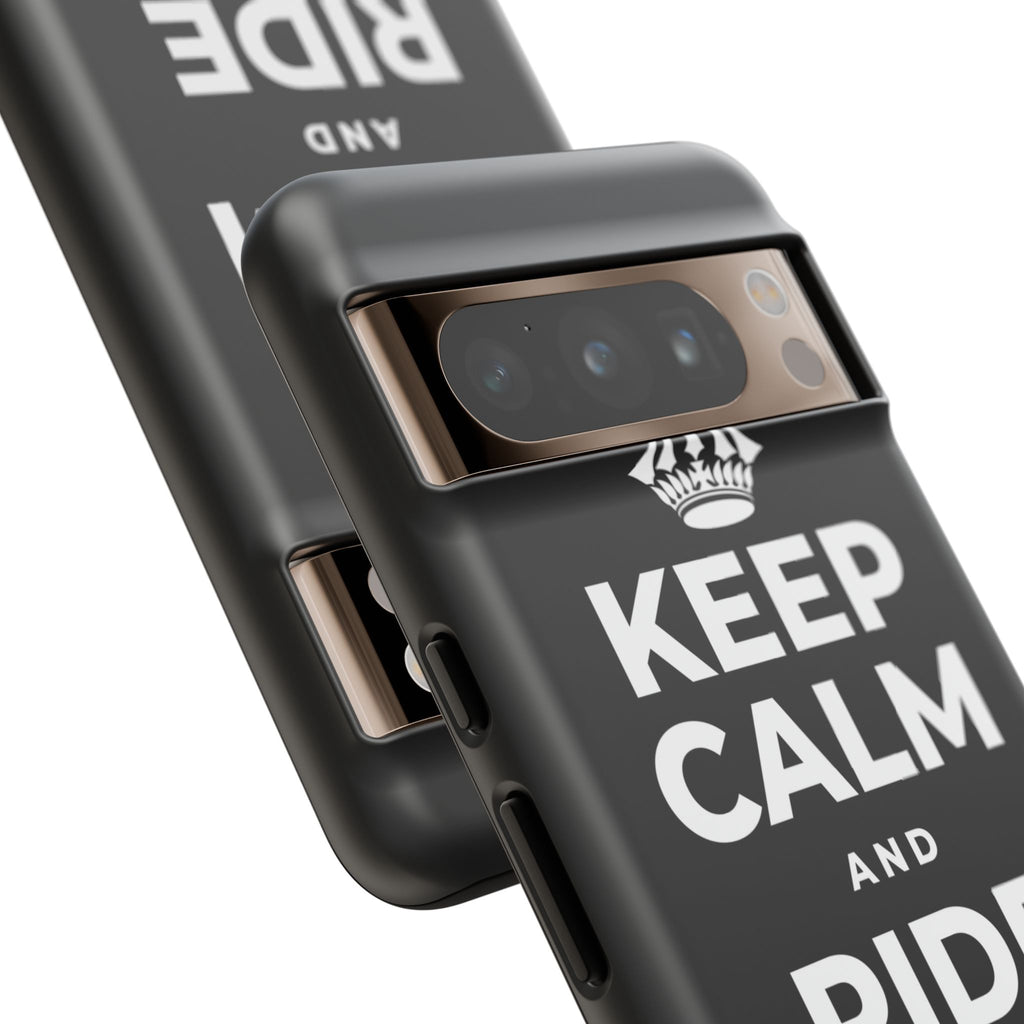 KEEP CALM AND RIDE THE WAVE Phone Case