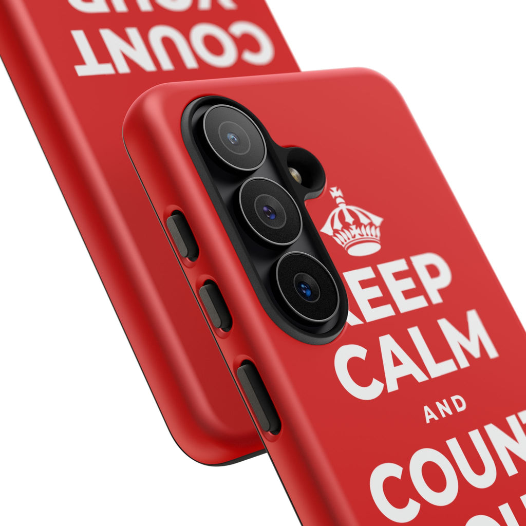 KEEP CALM AND COUNT YOUR SLOW BREATHS Phone Case